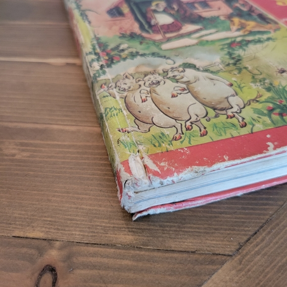 Nursery Rhymes And Songs Book 1974 Worn Vintage Classic - Picture 2 of 12